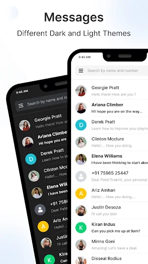 Messages: SMS Text Messenger Screenshot 3