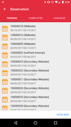 Expresso Airport Parking Screenshot 2
