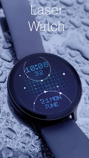 Laser Watch Face Screenshot 0