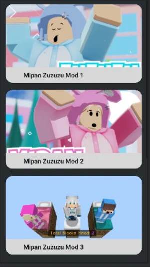 Mipan dan Zuzuzu rlx mmcpe mod Screenshot 3