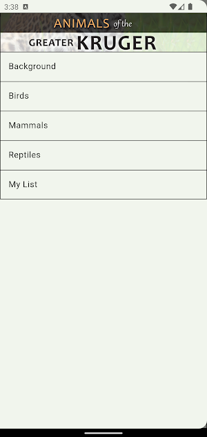 Animals of Kruger Screenshot 0