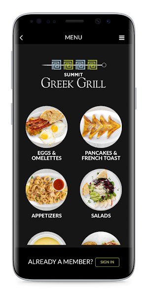 Summit Greek Grill Screenshot 1