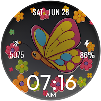 Lovely Butterfly WatchFace