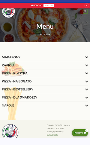123pizza Szczecin Screenshot 2