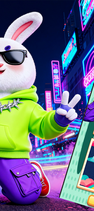 2RRave Bunny Screenshot 2