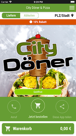 City Döner & Pizza Screenshot 0
