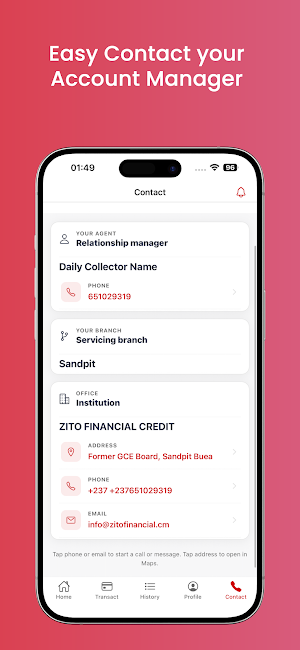 ZITO Daily Saving Passbook Screenshot 1
