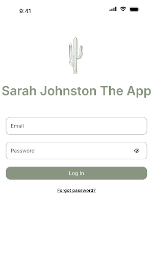 Sarah Johnston The App Screenshot 0