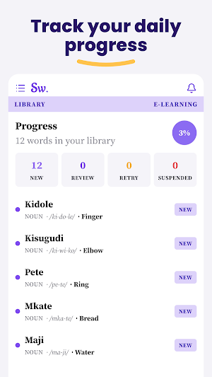 Swahili: Learn & Speak Screenshot 3