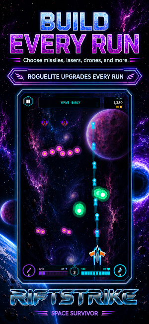 Riftstrike: Space Survivor Screenshot 1