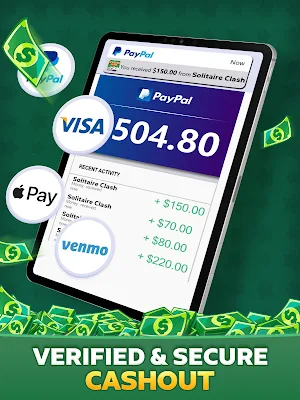 Solitaire Win Cash Screenshot 3