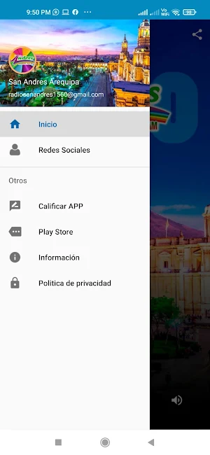 Radio San Andres Arequipa Screenshot 2