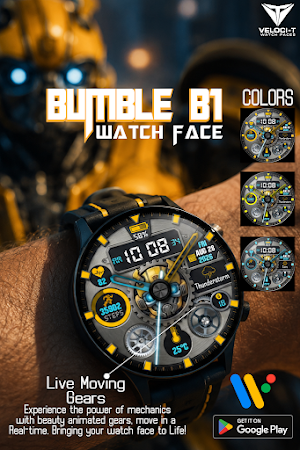Bumble B1 Watch Face Screenshot 0