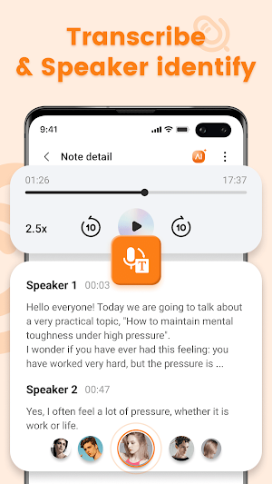 Note AI: Voice AI Transcribe Screenshot 1