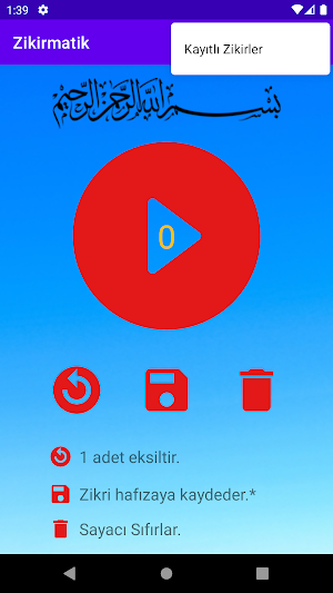 ZikirMatik Screenshot 1