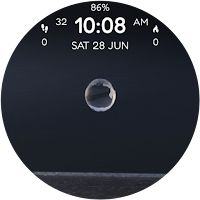 Water Surface Watch Face
