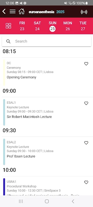 Euroanaesthesia 2025 Screenshot 3
