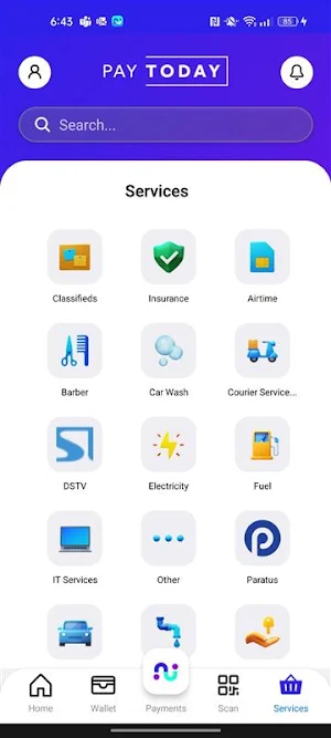 PayToday Mobile Screenshot 2