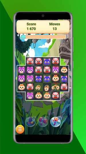 Pet Bubbles: Match 3 Screenshot 2