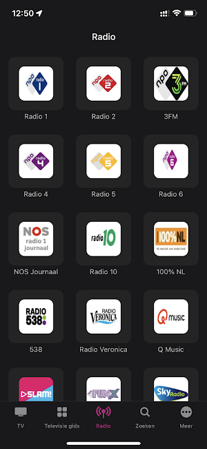 IPTV Nederland voor smartphone Screenshot 0