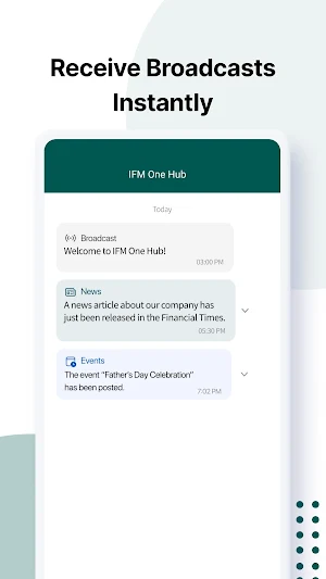 IFM One Hub Screenshot 1