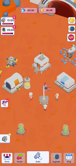 Space Kingdom - Idle Survival Screenshot 1