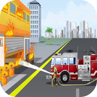 Fire Truck Rescue Simulator