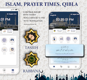 Islam: Prayer Times, Qibla app Screenshot 1
