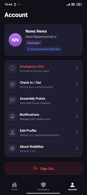 Riskmize Screenshot 1
