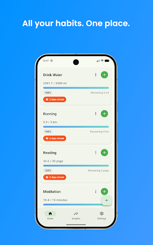 Trakka - Any Habit Tracker Screenshot 0