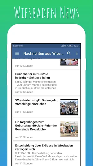 Wiesbaden Zeitungen Screenshot 1
