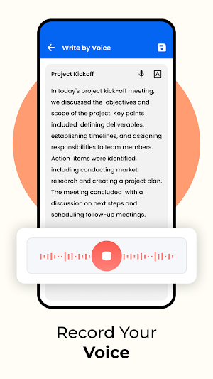 Speech to Text - Voice Notes Screenshot 1