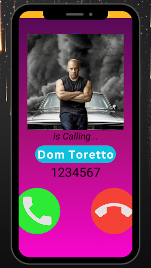 Dom Toretto Fake Video Call Screenshot 2