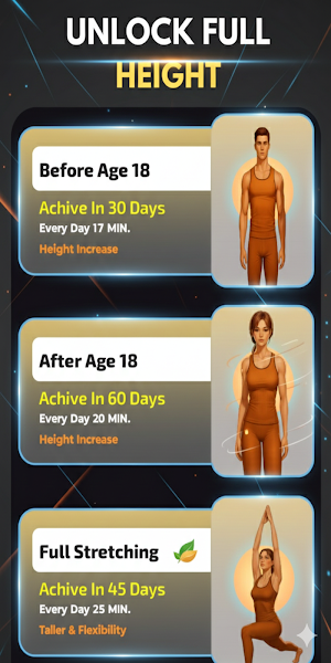 Taller - Height increase app Screenshot 2