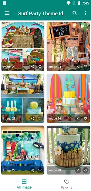 Surf Party Theme Ideas Screenshot 1