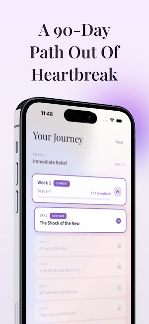 Detach90: Breakup Recovery Screenshot 0