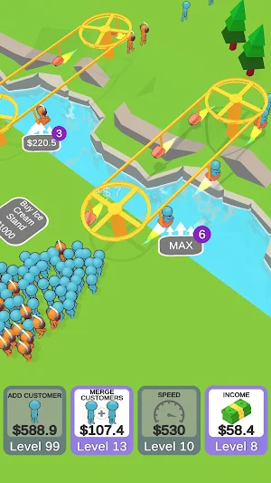 Ropeway Fever: Idle Transport Screenshot 3