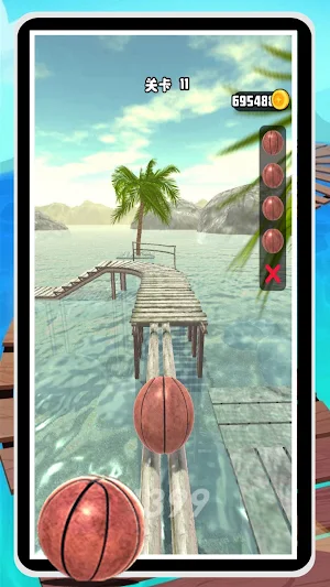 滚动的平衡球物理向前冲 Screenshot 2