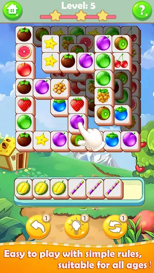 Triple Match - Fruit Feast Screenshot 0