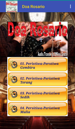 Doa Rosario Katolik | Audio Offline + Teks Screenshot 2