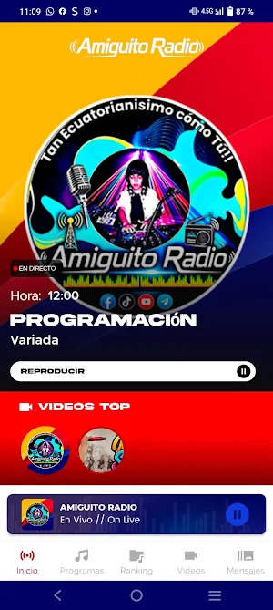 Amiguito Radio Screenshot 2