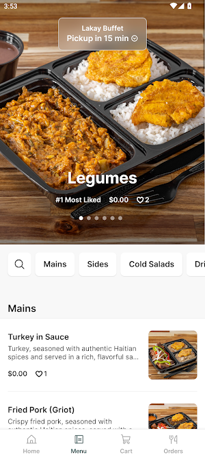 Lakay Buffet Screenshot 1