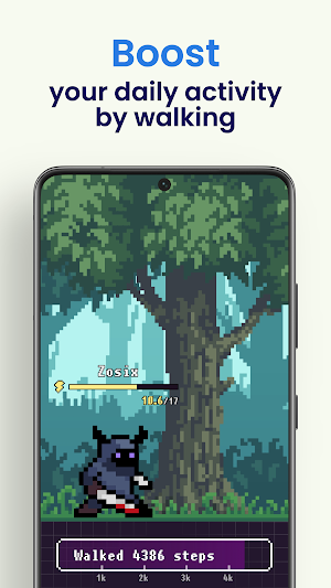 Kota Go: Walking RPG Adventure Screenshot 0