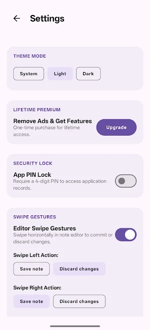 Minimal Notes: Simple & Secure Screenshot 0
