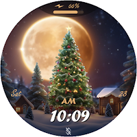 BFF48- Merry Christmas & Snow