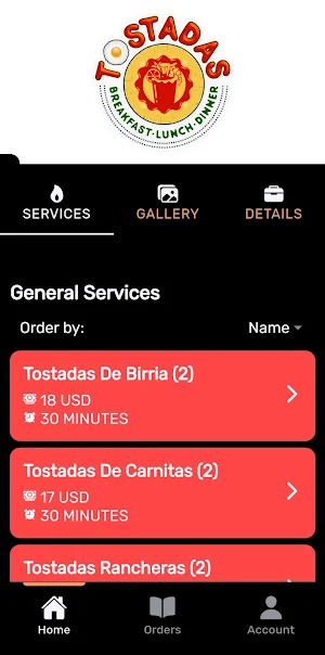 Tostadas Screenshot 0