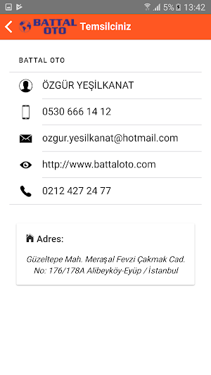 Battal Oto B2B Screenshot 2