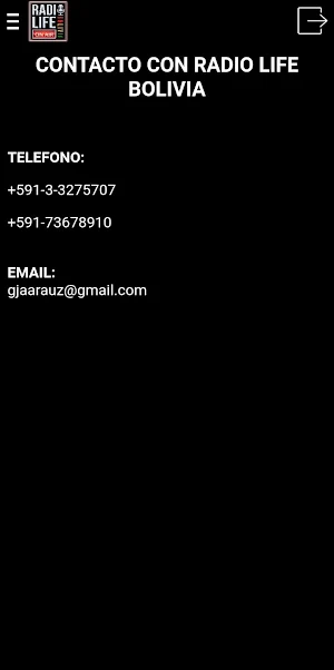 RADIOLIFEBOLIVIA Screenshot 1