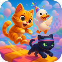 Fall Animals Arena Multiplayer