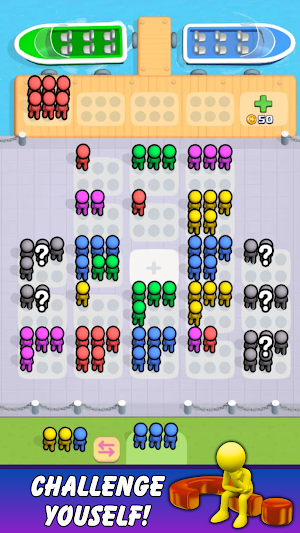 Dock Rush - Sort Puzzle Screenshot 3